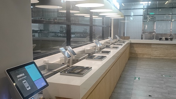 戈子科技自選餐廳稱重結(jié)算系統(tǒng) 助力企業(yè)建設智慧食堂